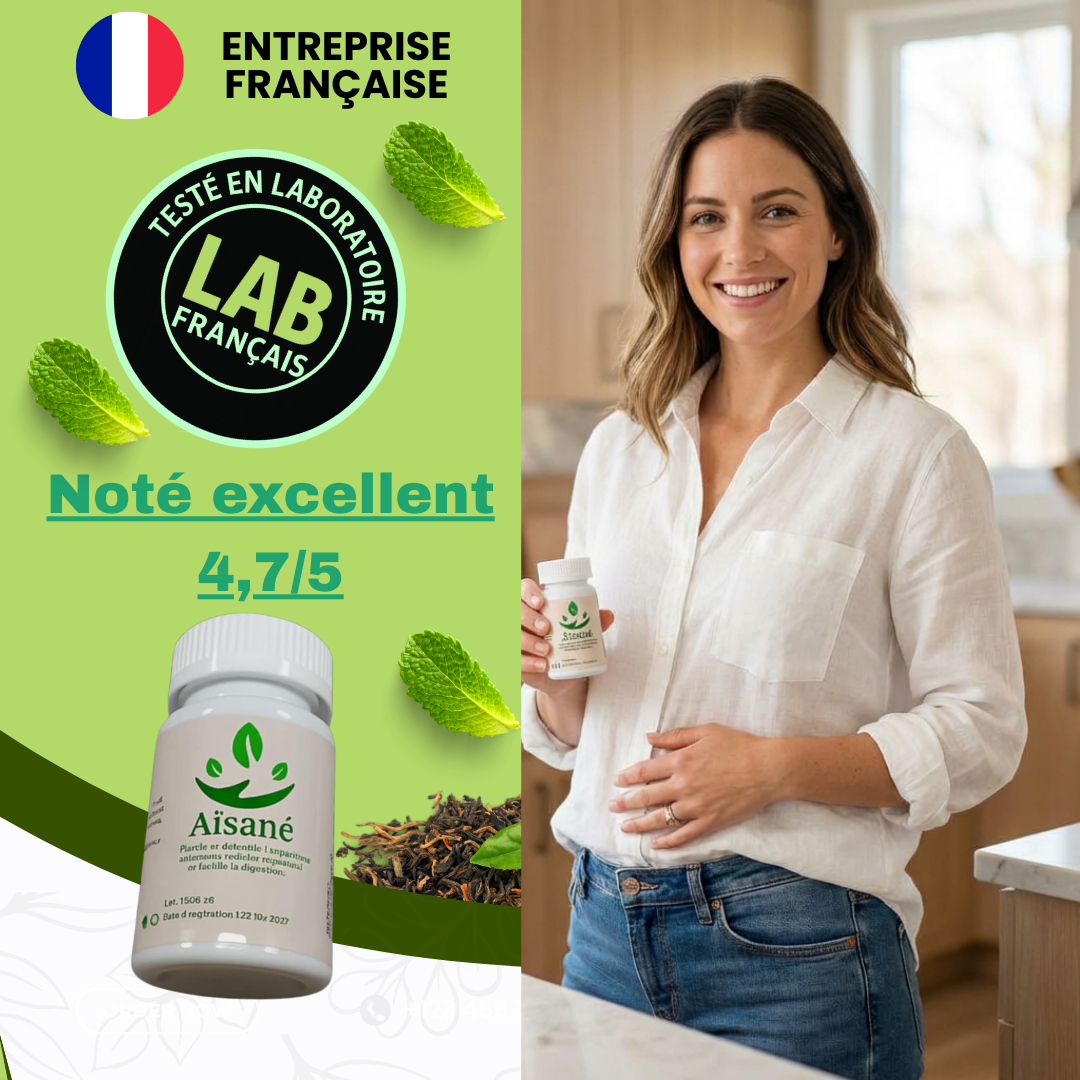 Aïsané - Tu n'as pas grossi. Tu es ballonnée. Voici la solution naturelle en 15 jours