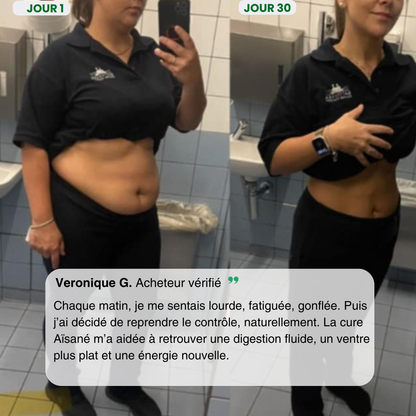 Aïsané - Tu n'as pas grossi. Tu es ballonnée. Voici la solution naturelle en 15 jours