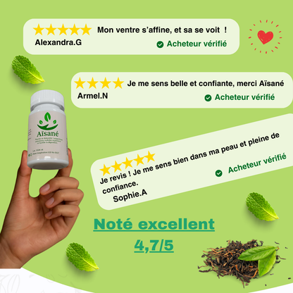 Aïsané - Tu n'as pas grossi. Tu es ballonnée. Voici la solution naturelle en 15 jours