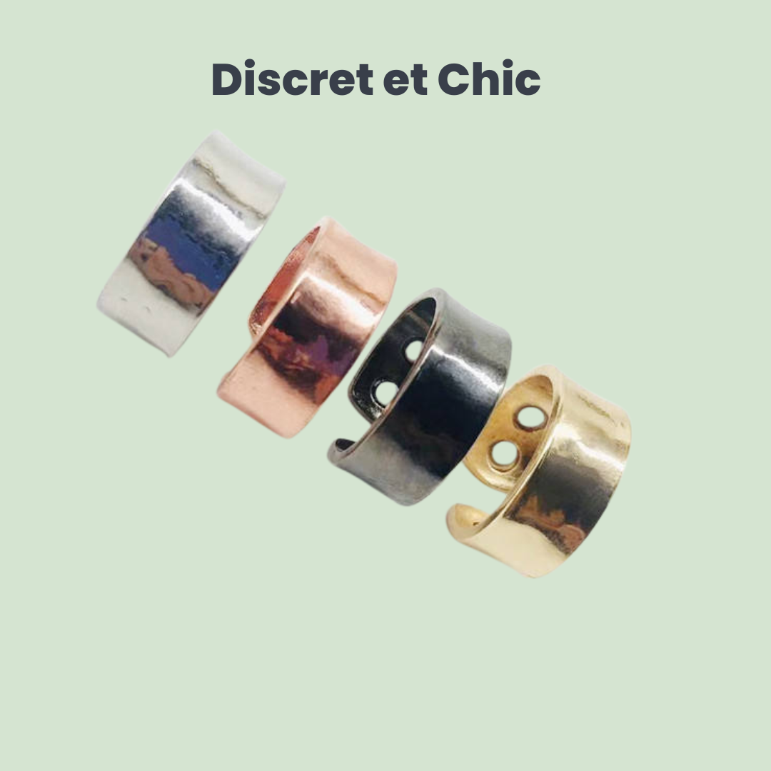 Bague d'acupression Aïsané - Apaise le stress, favorise un sommeil profond et ravive votre énergie naturellement en seulement 14 jours