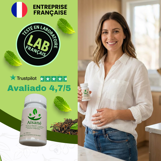 Aïsané - Finalmente leve. Finalmente ela.  A cura natural para uma barriga leve em 15 dias. Portugal
