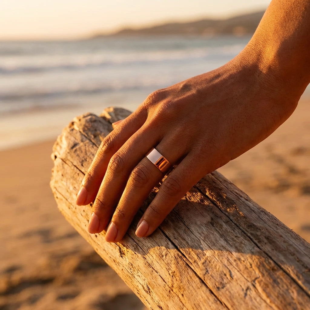 Bague d'acupression Aïsané - Apaise le stress, favorise un sommeil profond et ravive votre énergie naturellement en seulement 14 jours